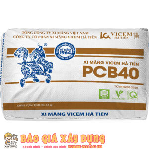Xi măng Vicem Hà Tiên PCB40 50kg